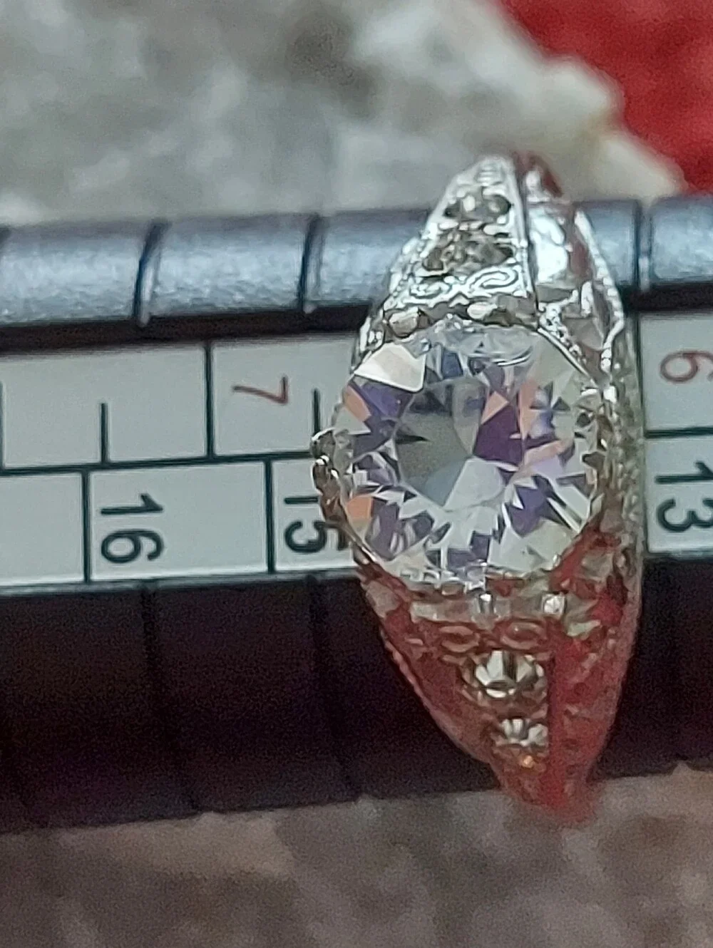 Art Deco Silver Ring